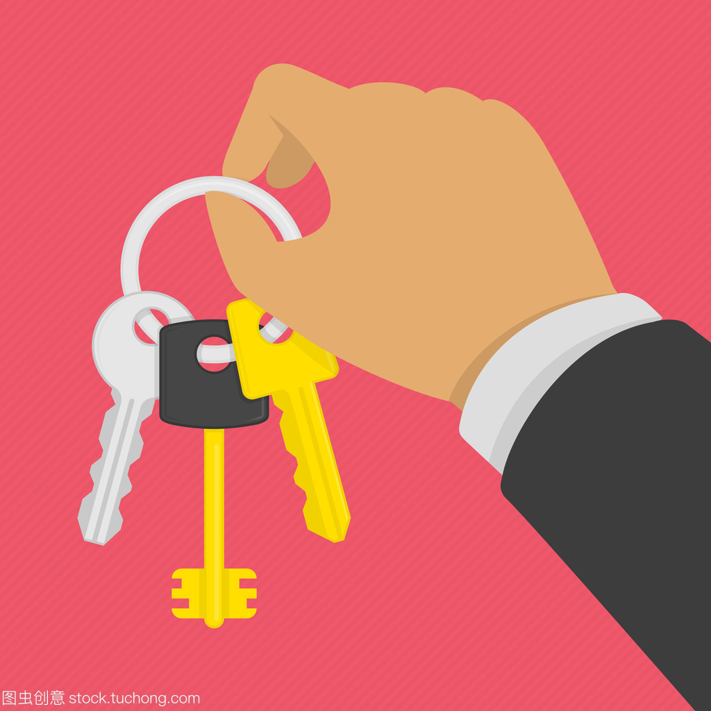 上的鍵鑰匙扣在手 廣告設計如何抓住消費者眼球